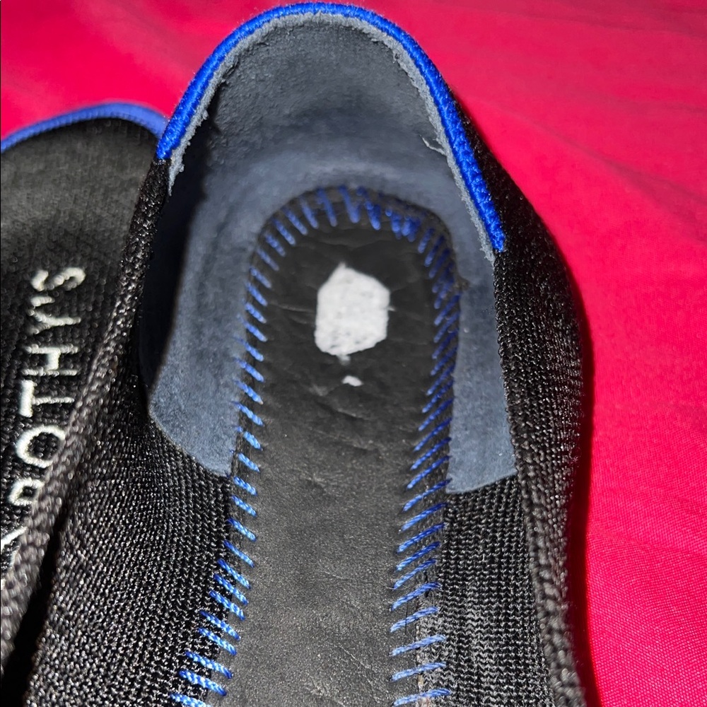 Rothy's "The Flat" Black solid size 10 - image 4